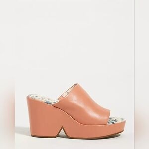 Cecelia new york frost platform sandals In Peach